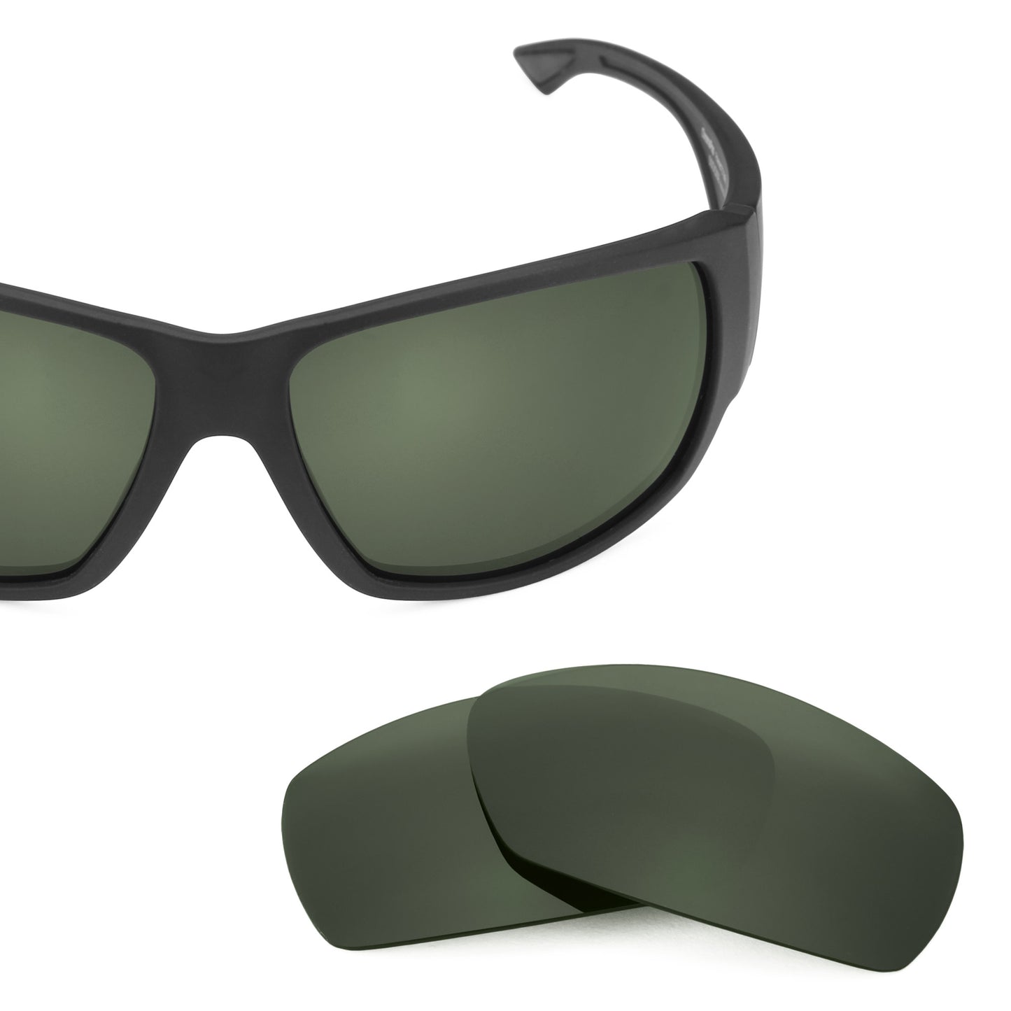 Revant replacement lenses for Smith Dockside Polarized Gray Green