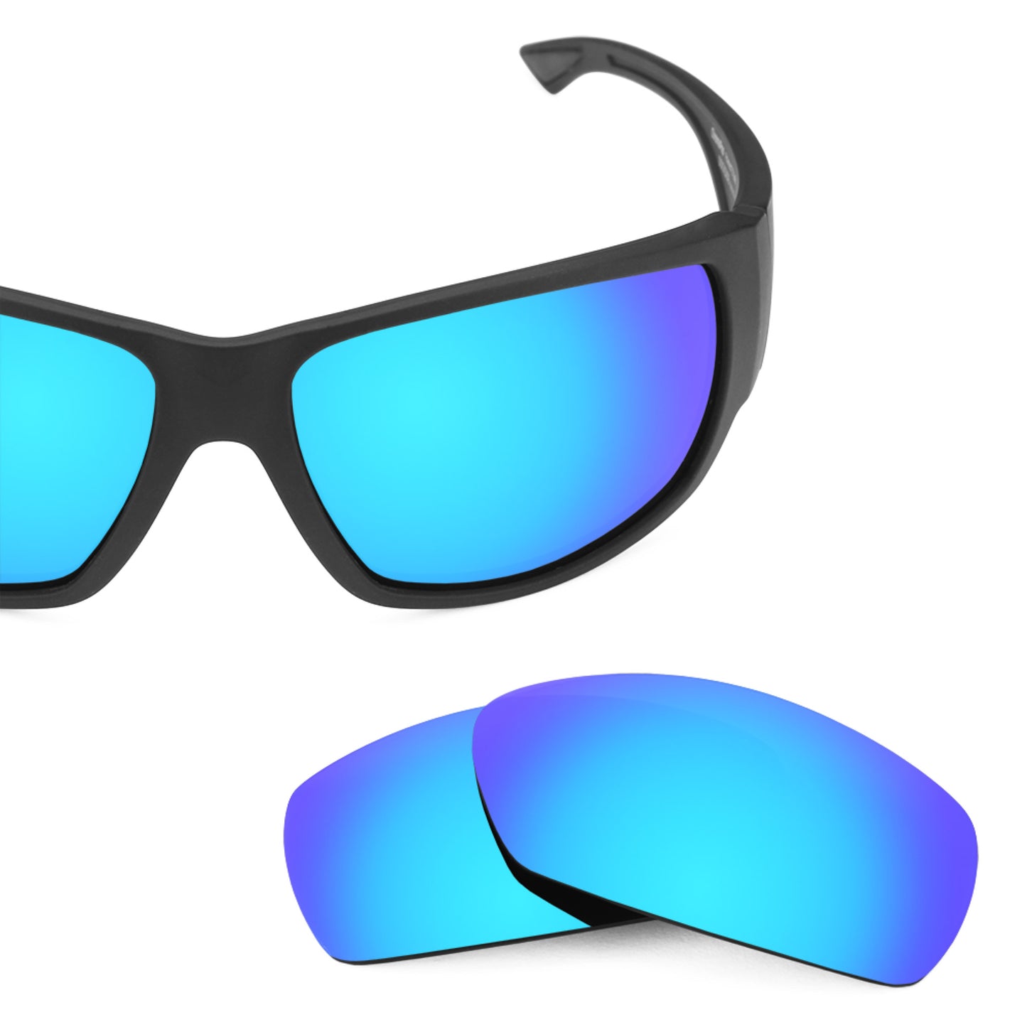 Revant replacement lenses for Smith Dockside Polarized Ice Blue