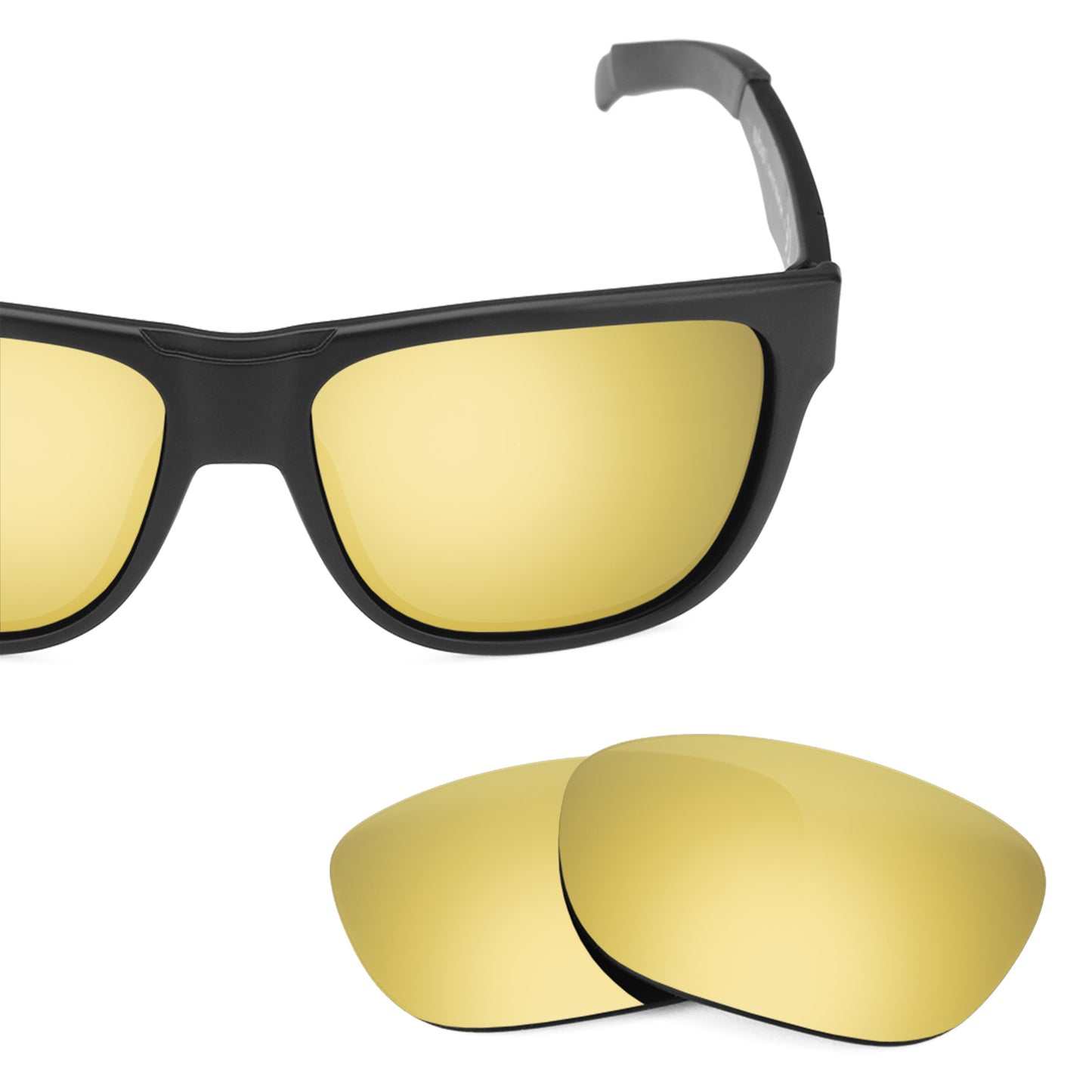 Revant replacement lenses for Smith Lowdown Polarized Flare Gold