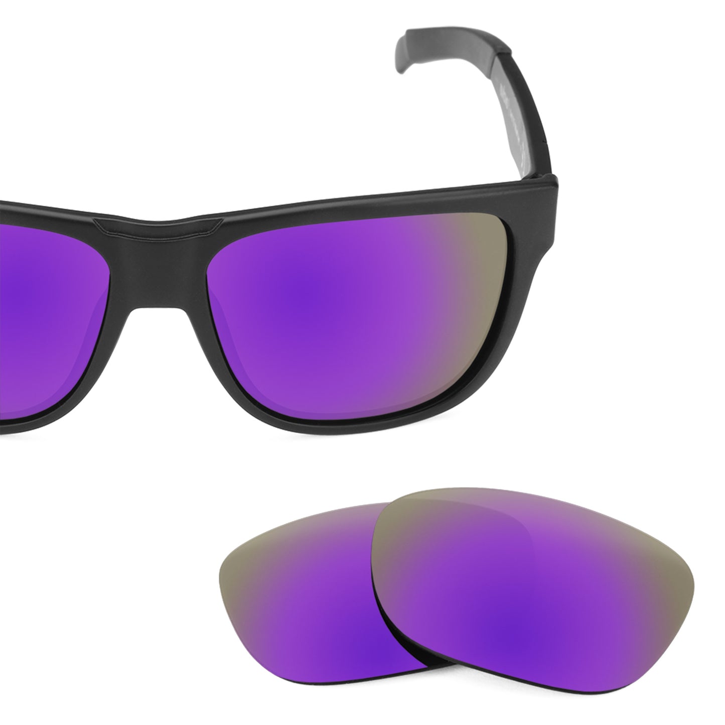 Revant replacement lenses for Smith Lowdown Elite Polarized Plasma Purple