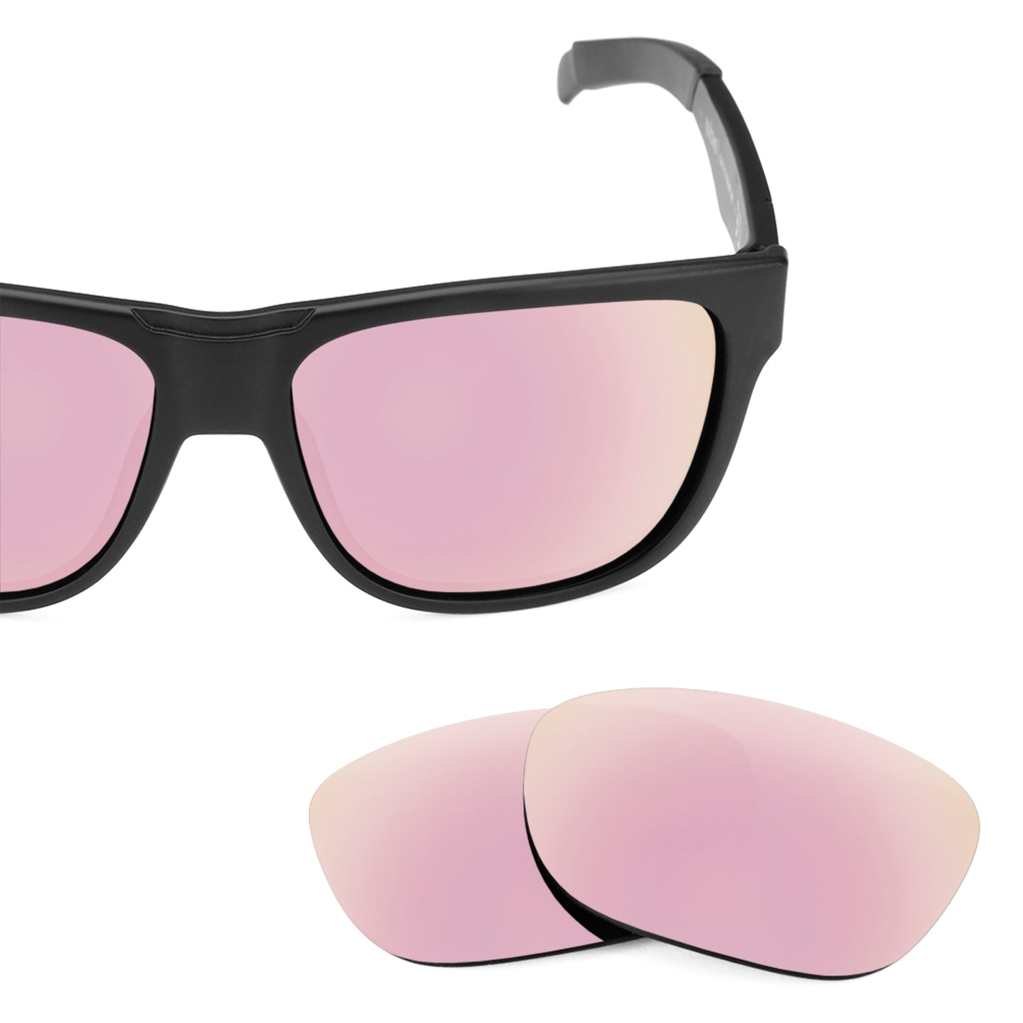 Revant replacement lenses for Smith Lowdown Polarized Rose Gold