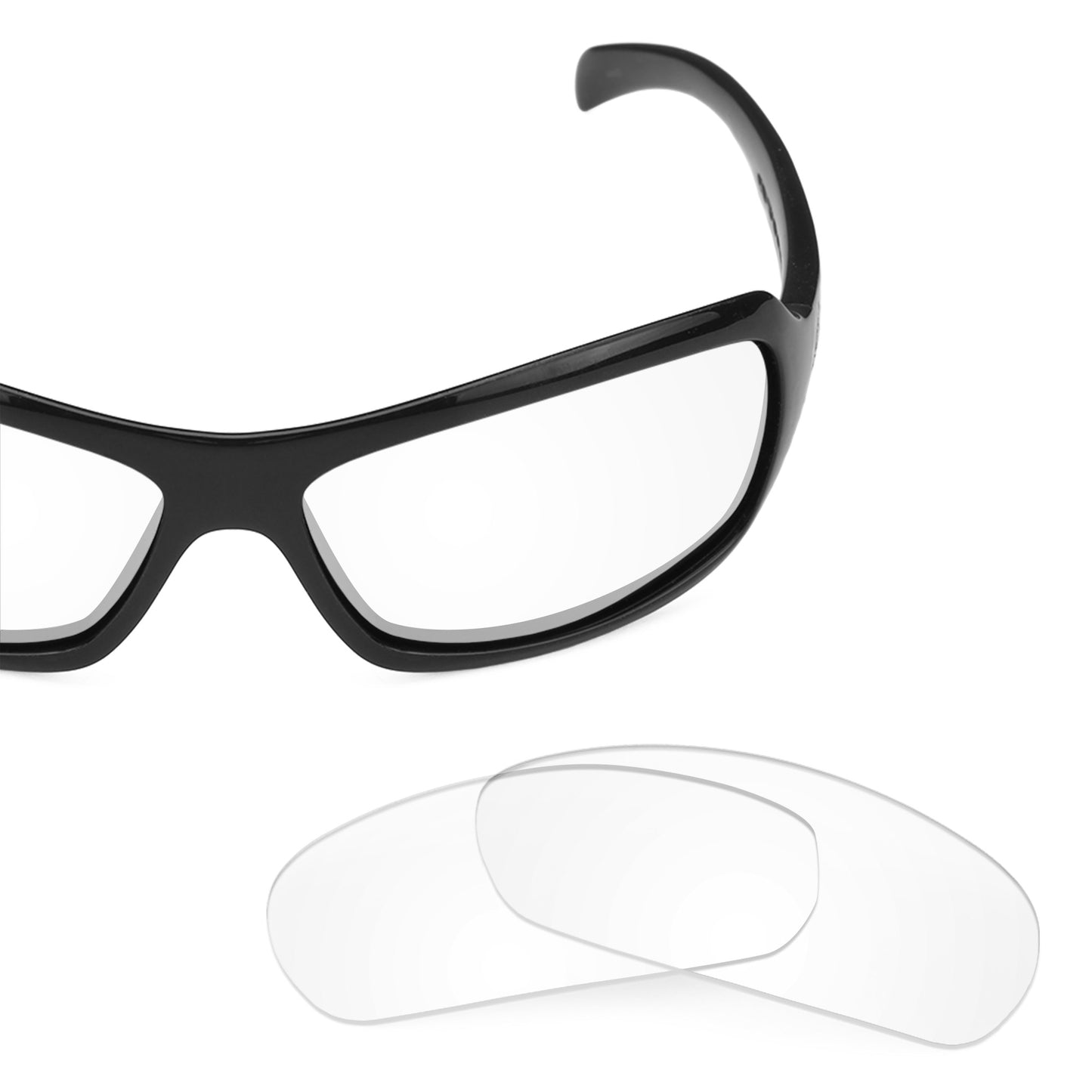 Revant replacement lenses for Smith Method Non-Polarized Crystal Clear