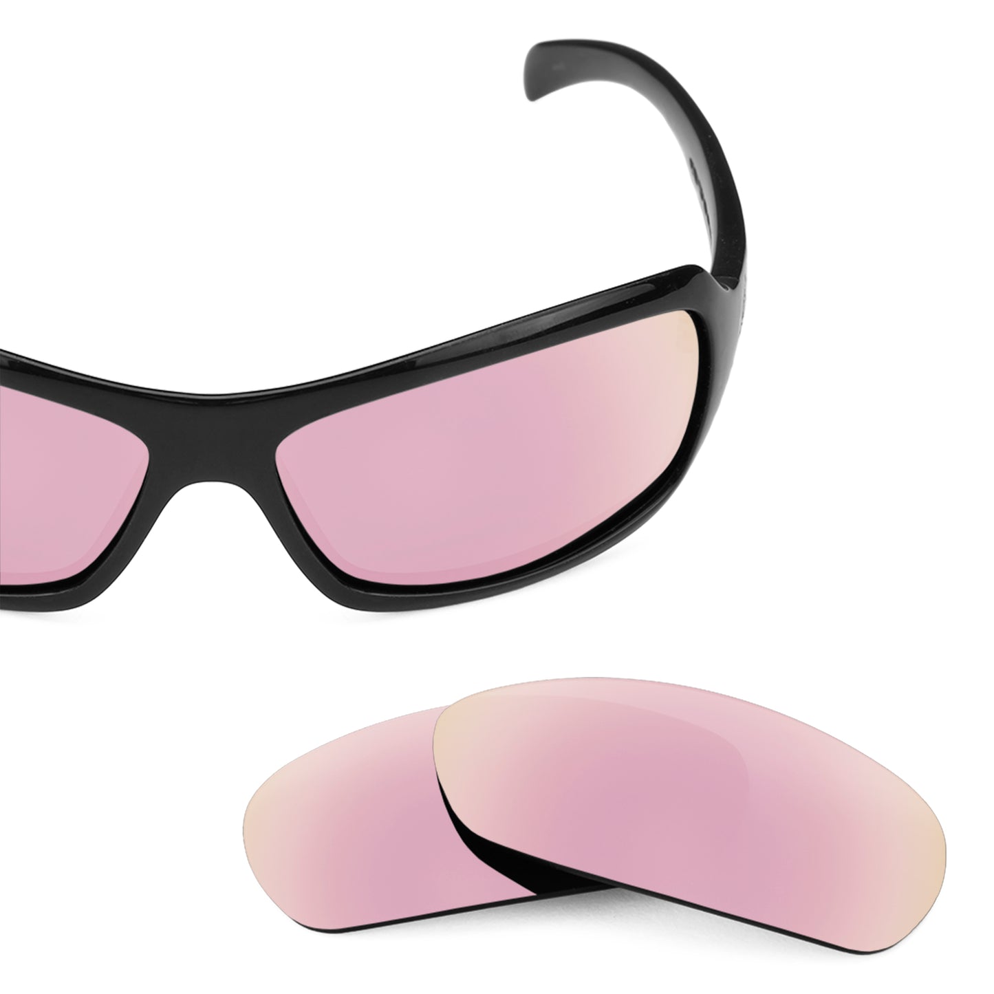 Revant replacement lenses for Smith Method Polarized Rose Gold