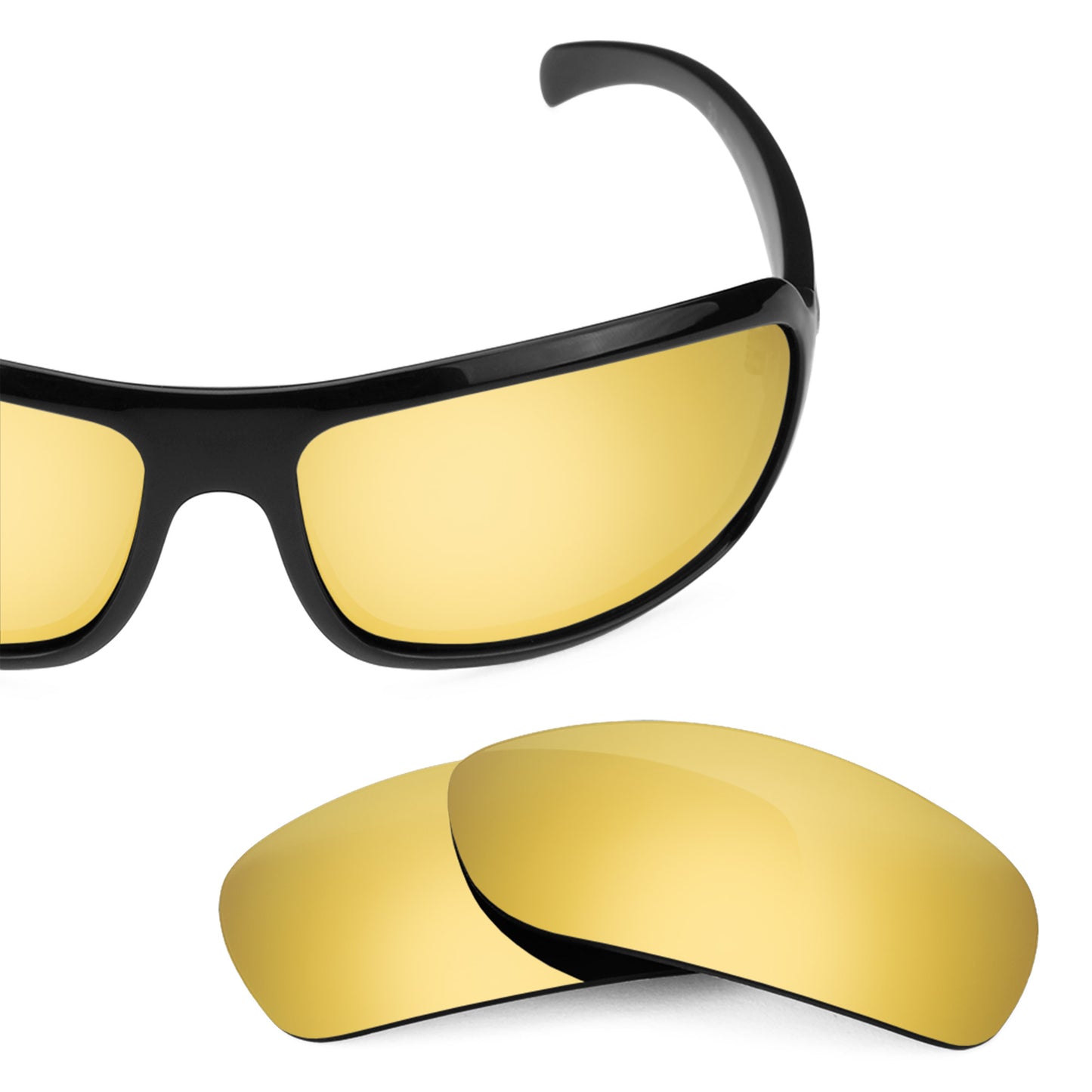 Revant replacement lenses for Smith Super Method Non-Polarized Flare Gold