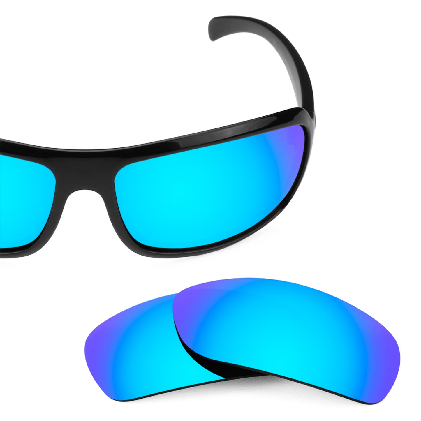 Revant replacement lenses for Smith Super Method Polarized Ice Blue