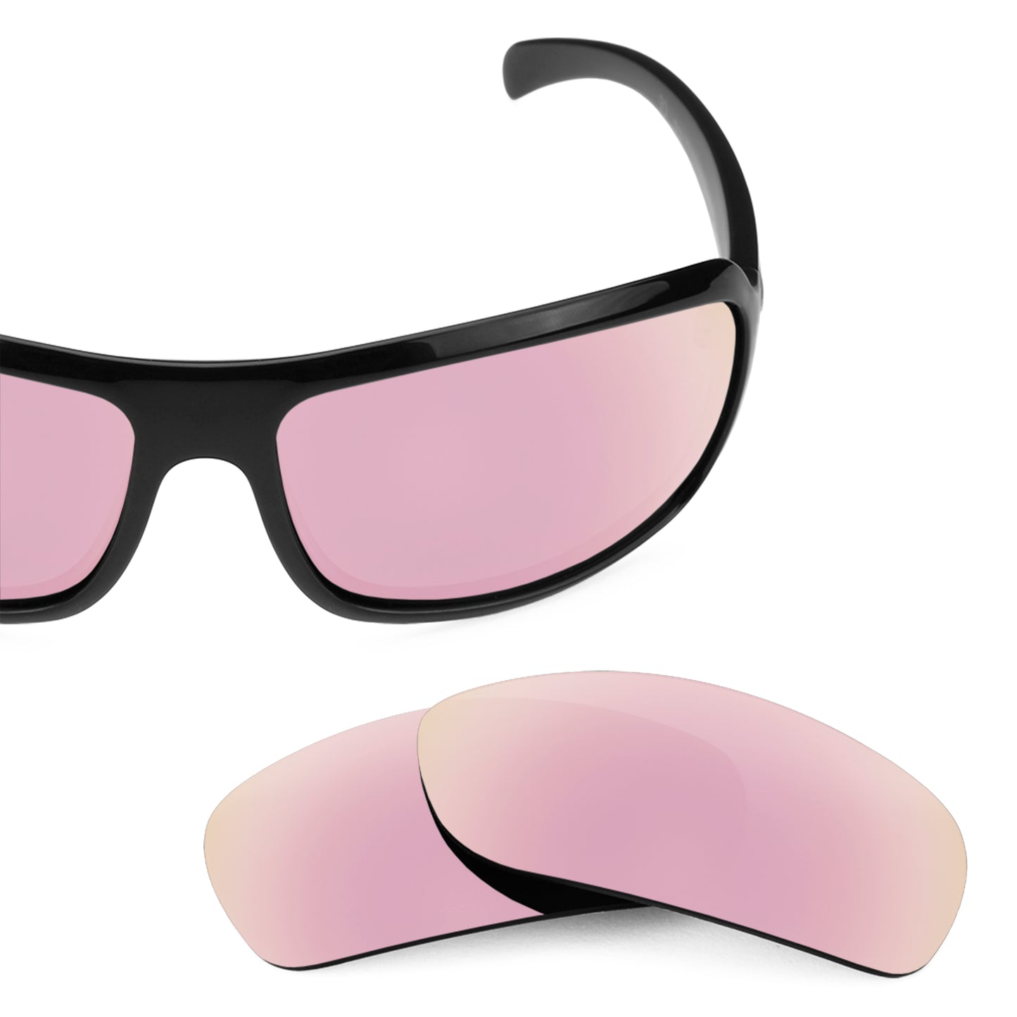 Revant replacement lenses for Smith Super Method Polarized Rose Gold