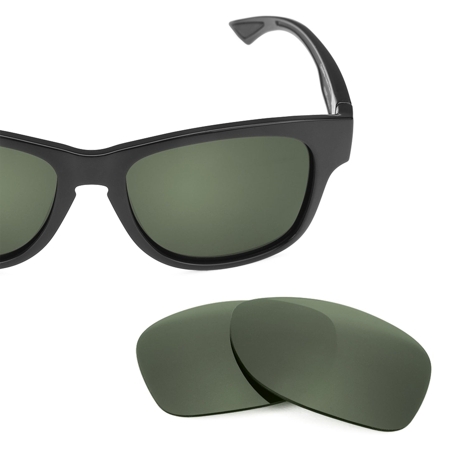 Revant replacement lenses for Smith Wayward Elite Polarized Gray Green