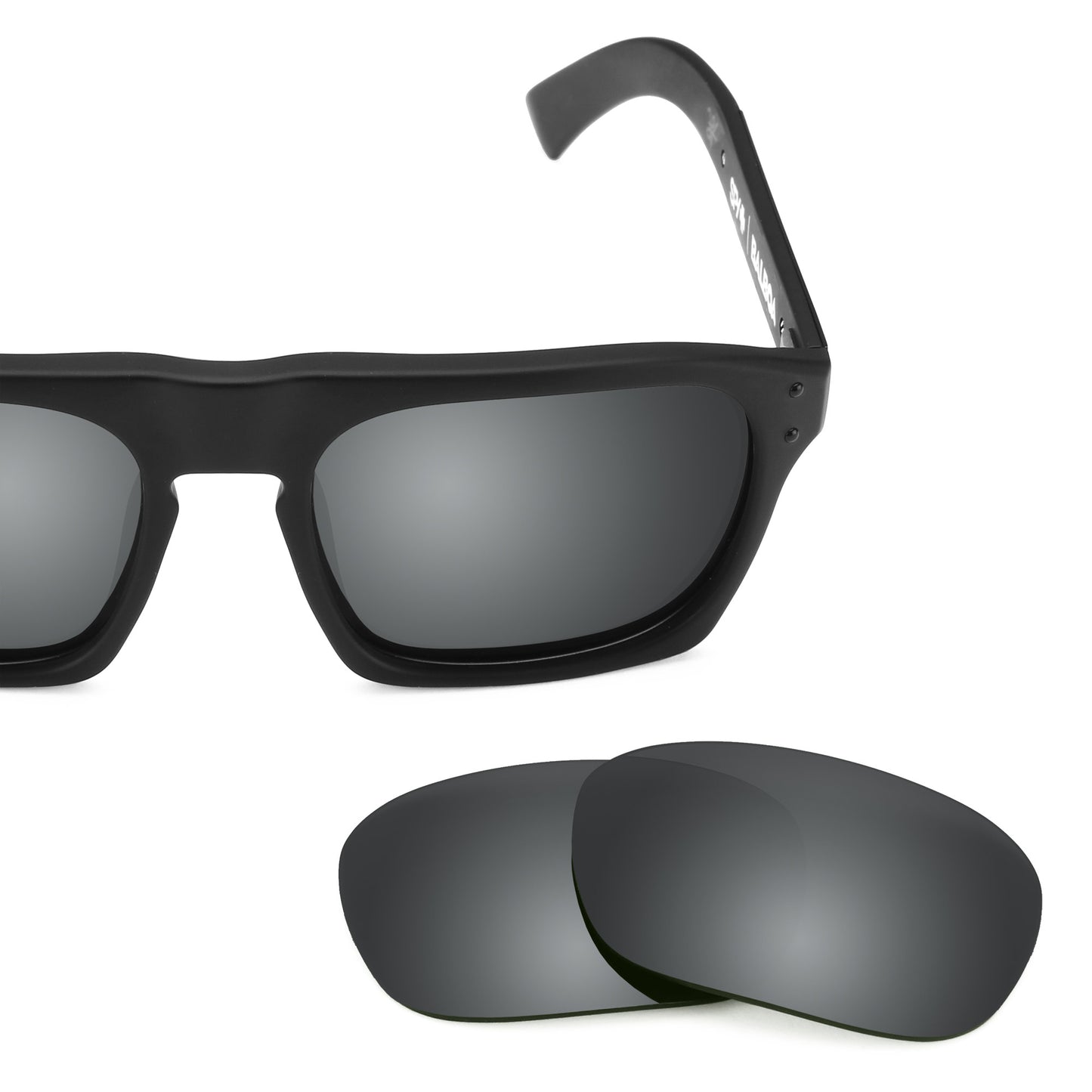 Revant replacement lenses for Spy Optic Balboa Polarized Black Chrome