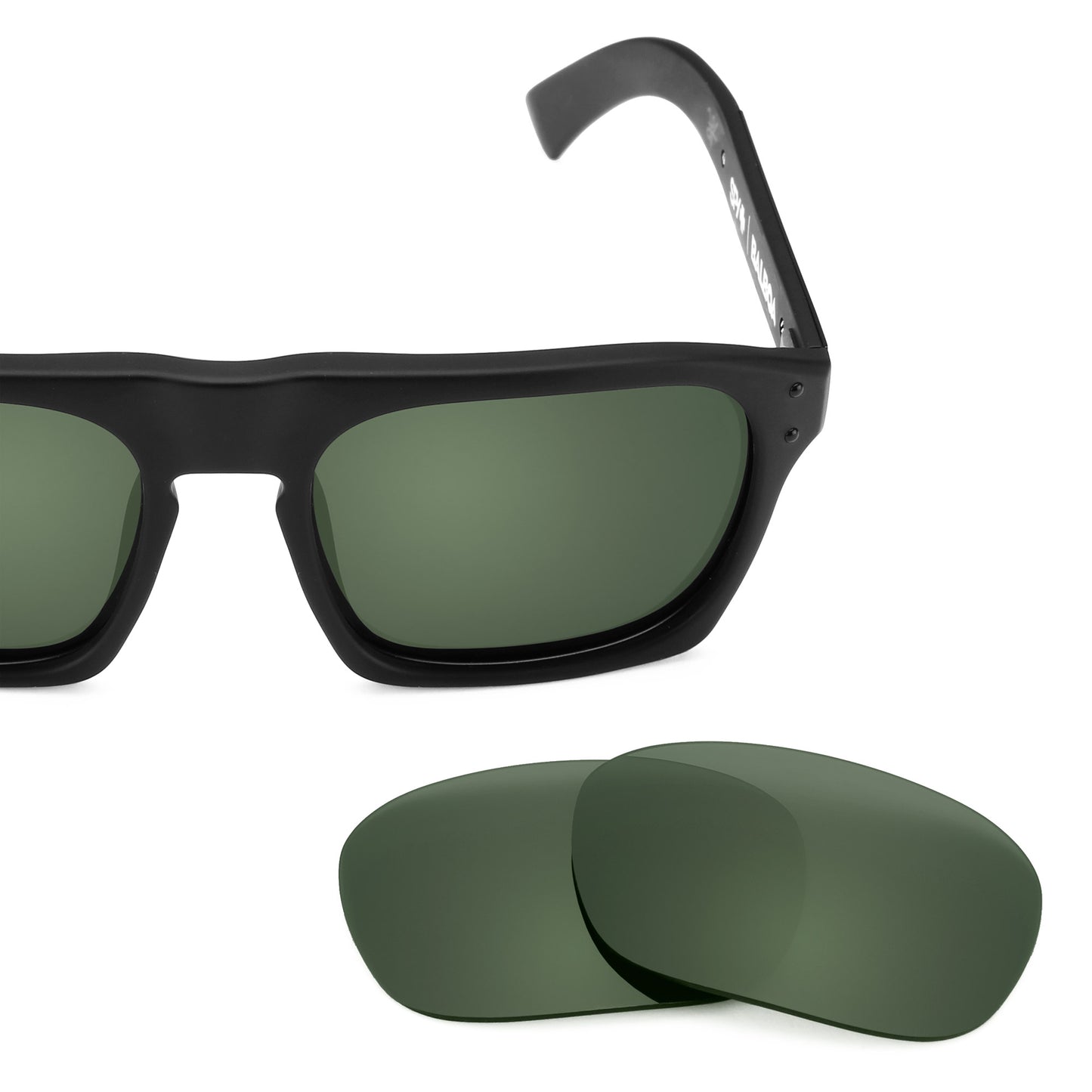 Revant replacement lenses for Spy Optic Balboa Elite Polarized Gray Green