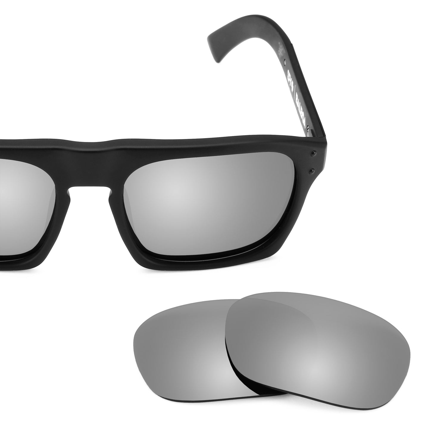 Revant replacement lenses for Spy Optic Balboa Non-Polarized Titanium