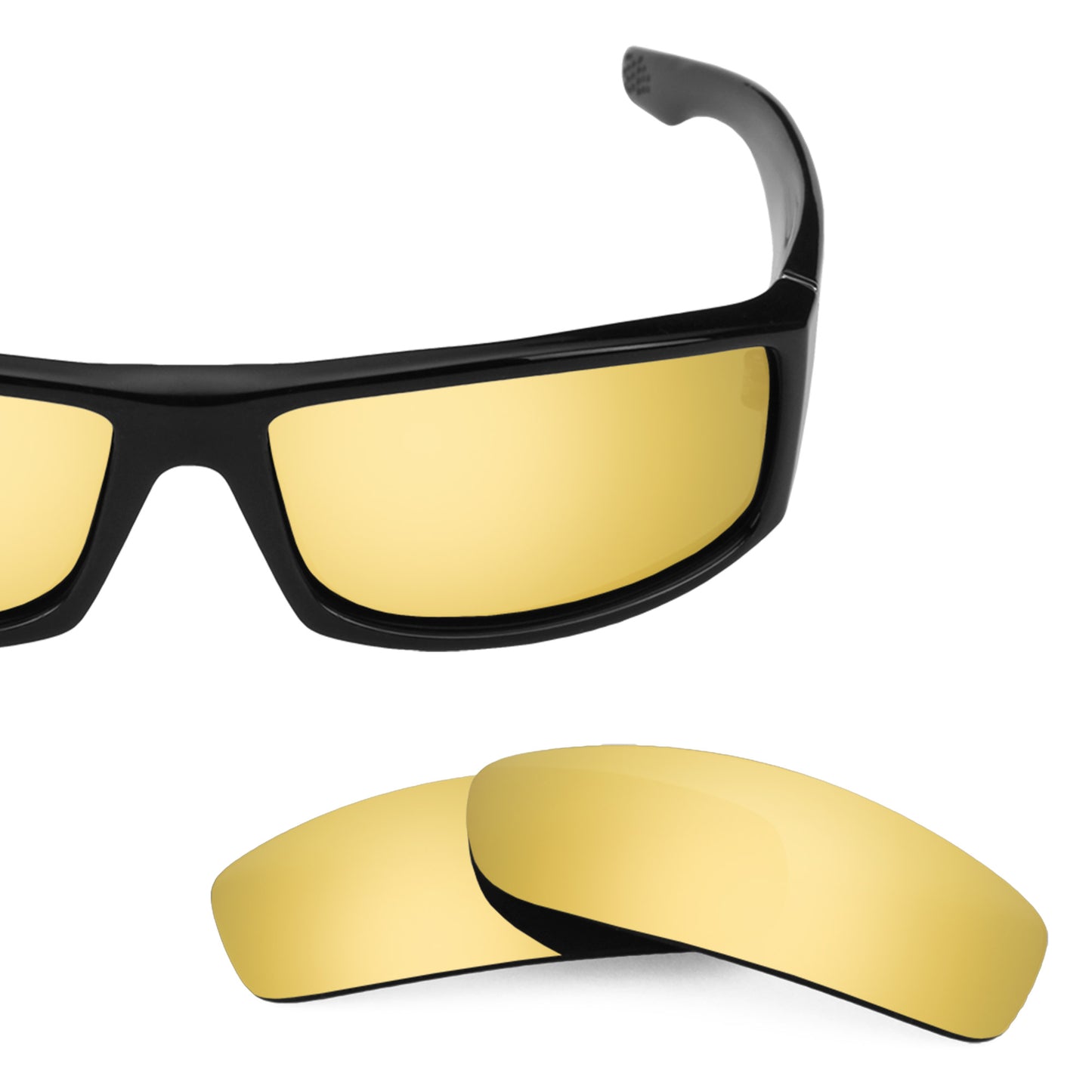 Revant replacement lenses for Spy Optic Cooper Elite Polarized Flare Gold