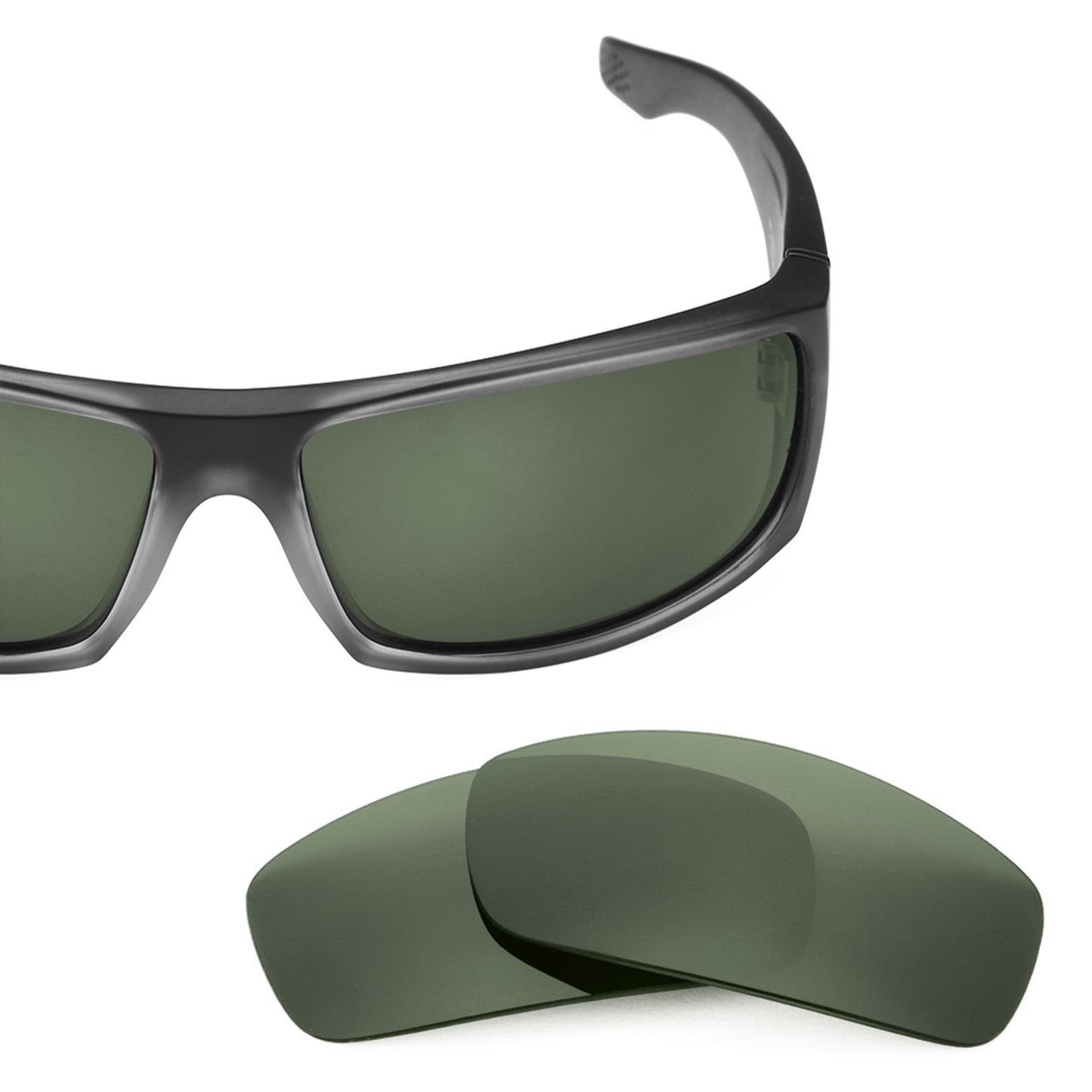 Revant replacement lenses for Spy Optic Cooper XL Elite Polarized Gray Green