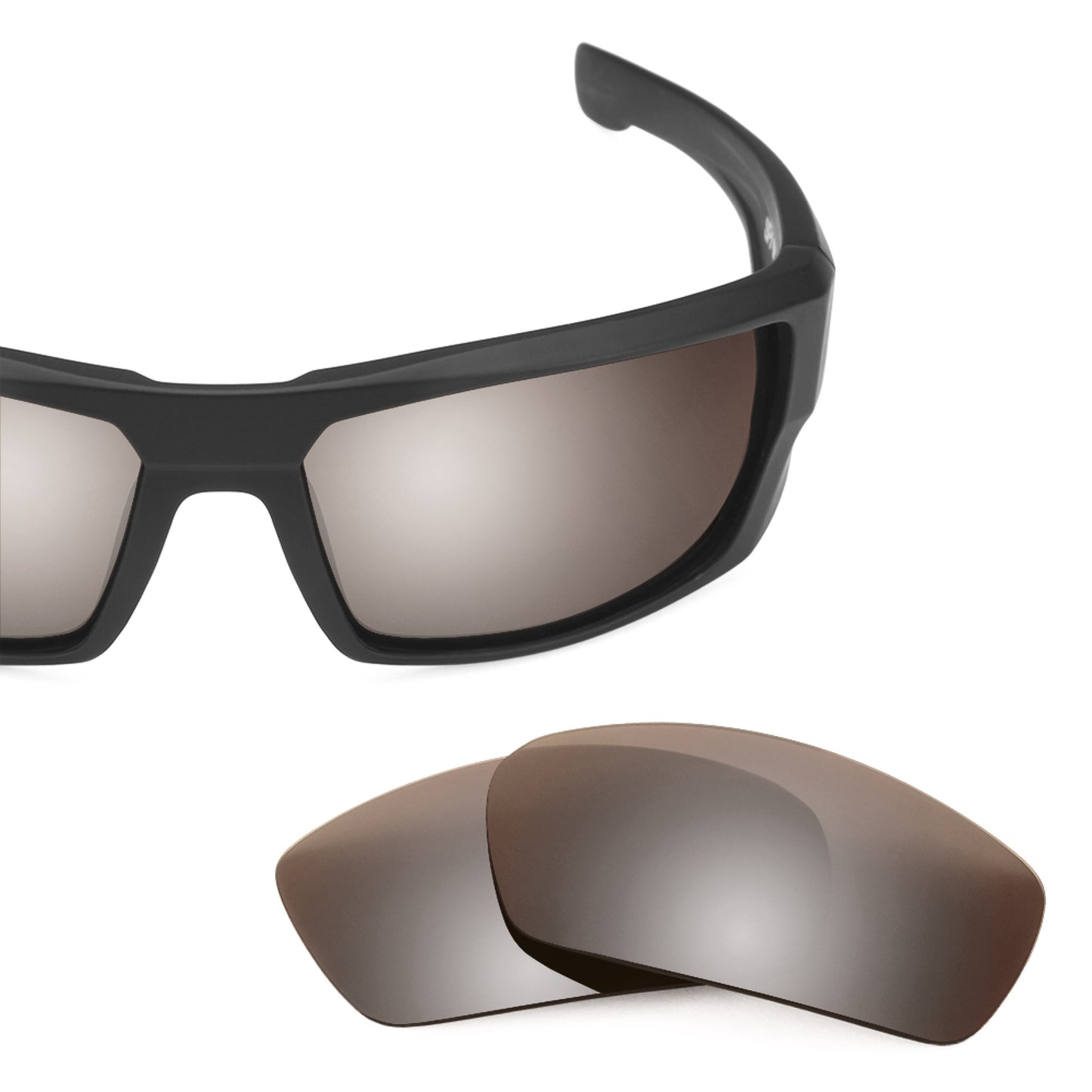 Revant replacement lenses for Spy Optic Dirk Non-Polarized Flash Bronze