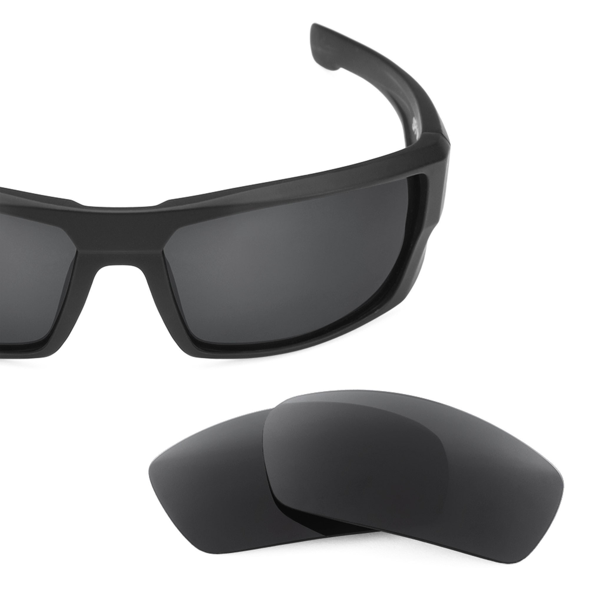 Revant replacement lenses for Spy Optic Dirk Polarized Stealth Black