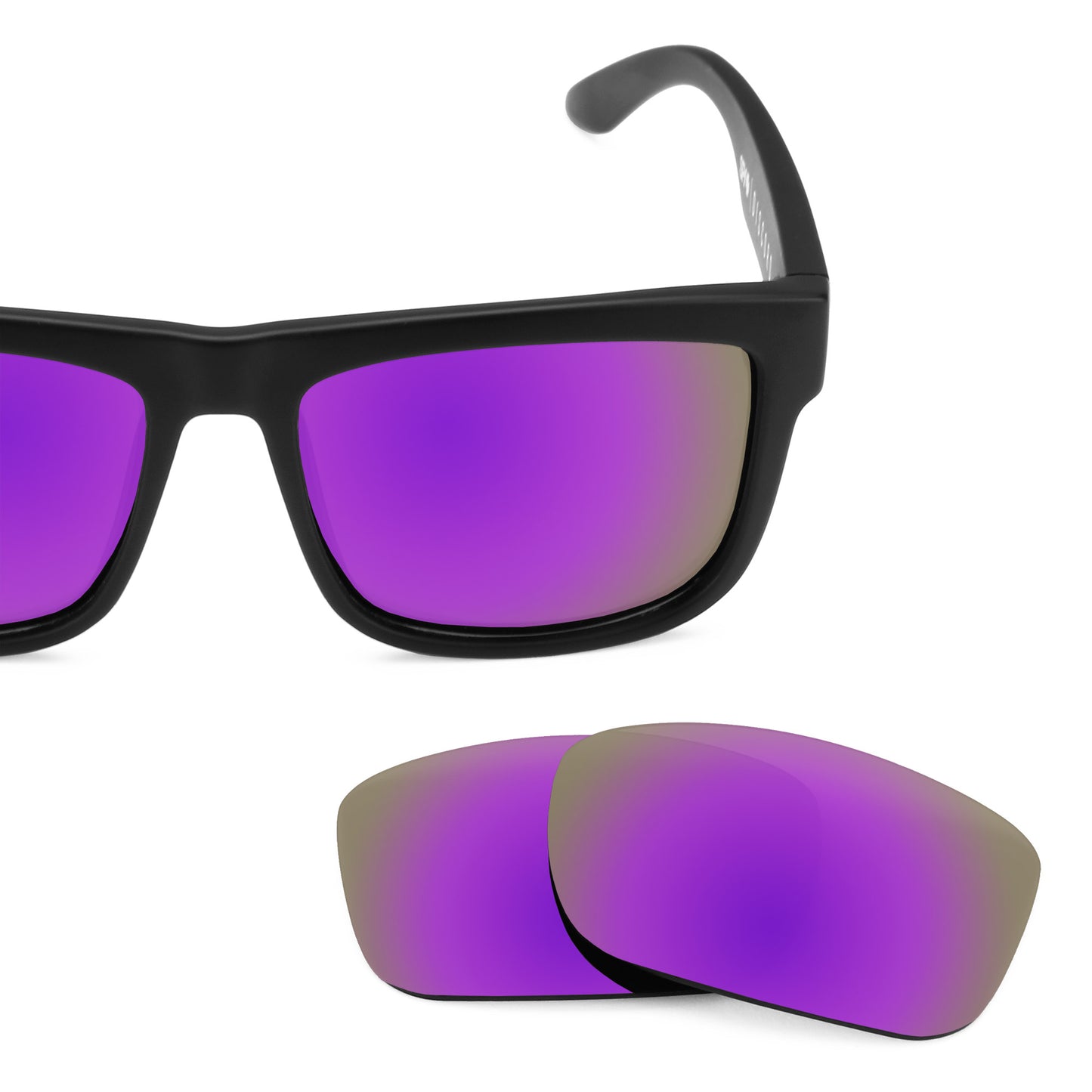 Revant replacement lenses for Spy Optic Discord Non-Polarized Plasma Purple