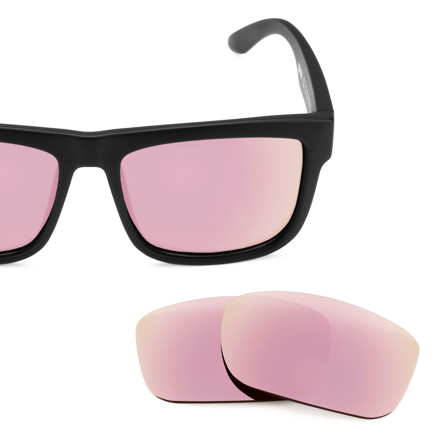 Revant replacement lenses for Spy Optic Discord Non-Polarized Rose Gold