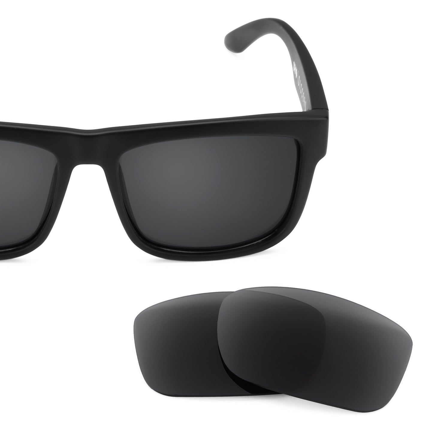 Revant replacement lenses for Spy Optic Discord Polarized Stealth Black