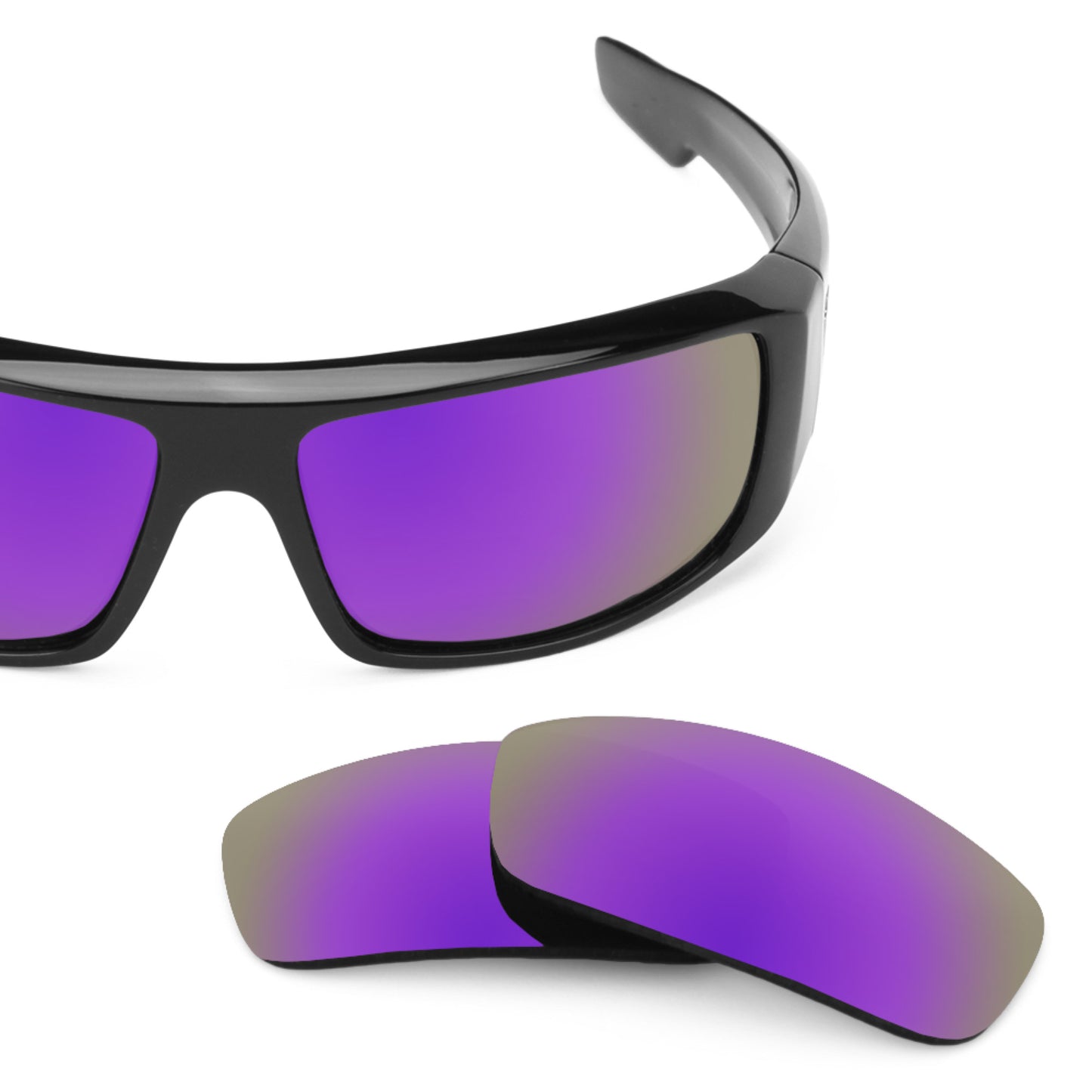 Revant replacement lenses for Spy Optic Logan Non-Polarized Plasma Purple