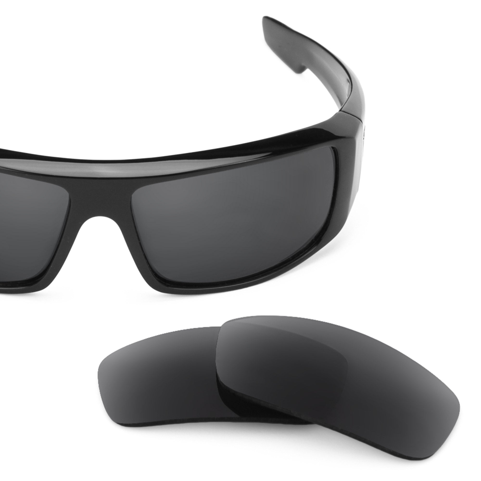 Revant replacement lenses for Spy Optic Logan Polarized Stealth Black