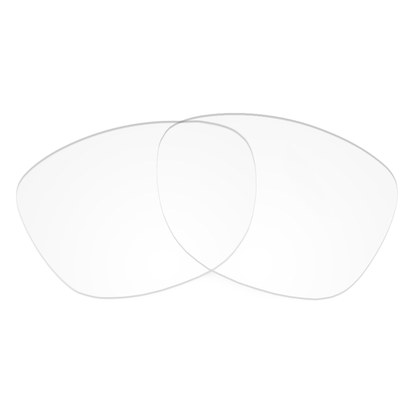 Revant replacement lenses for Ray-Ban Wayfarer Square RB2151 49mm Non-Polarized Crystal Clear