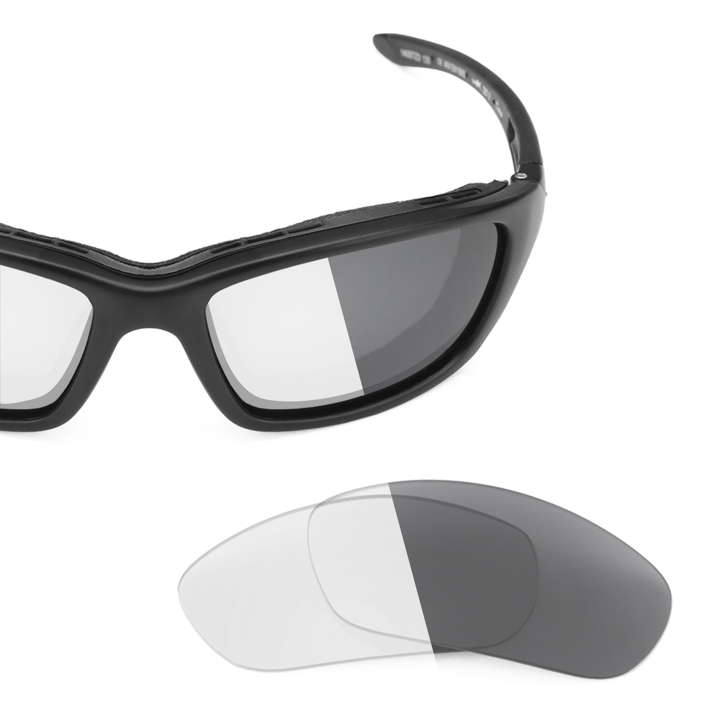 Revant replacement lenses for Wiley X Brick Non-Polarized Adapt Gray Photochromic