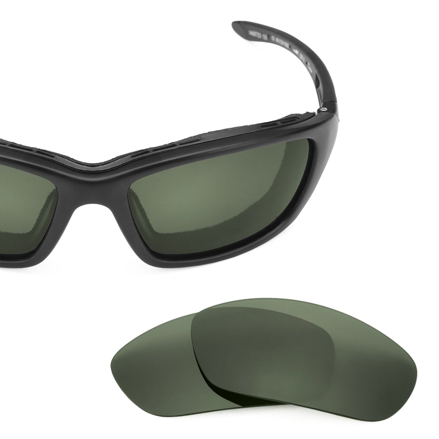 Revant replacement lenses for Wiley X Brick Polarized Gray Green