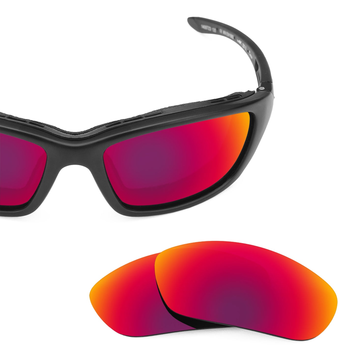 Revant replacement lenses for Wiley X Brick Polarized Midnight Sun