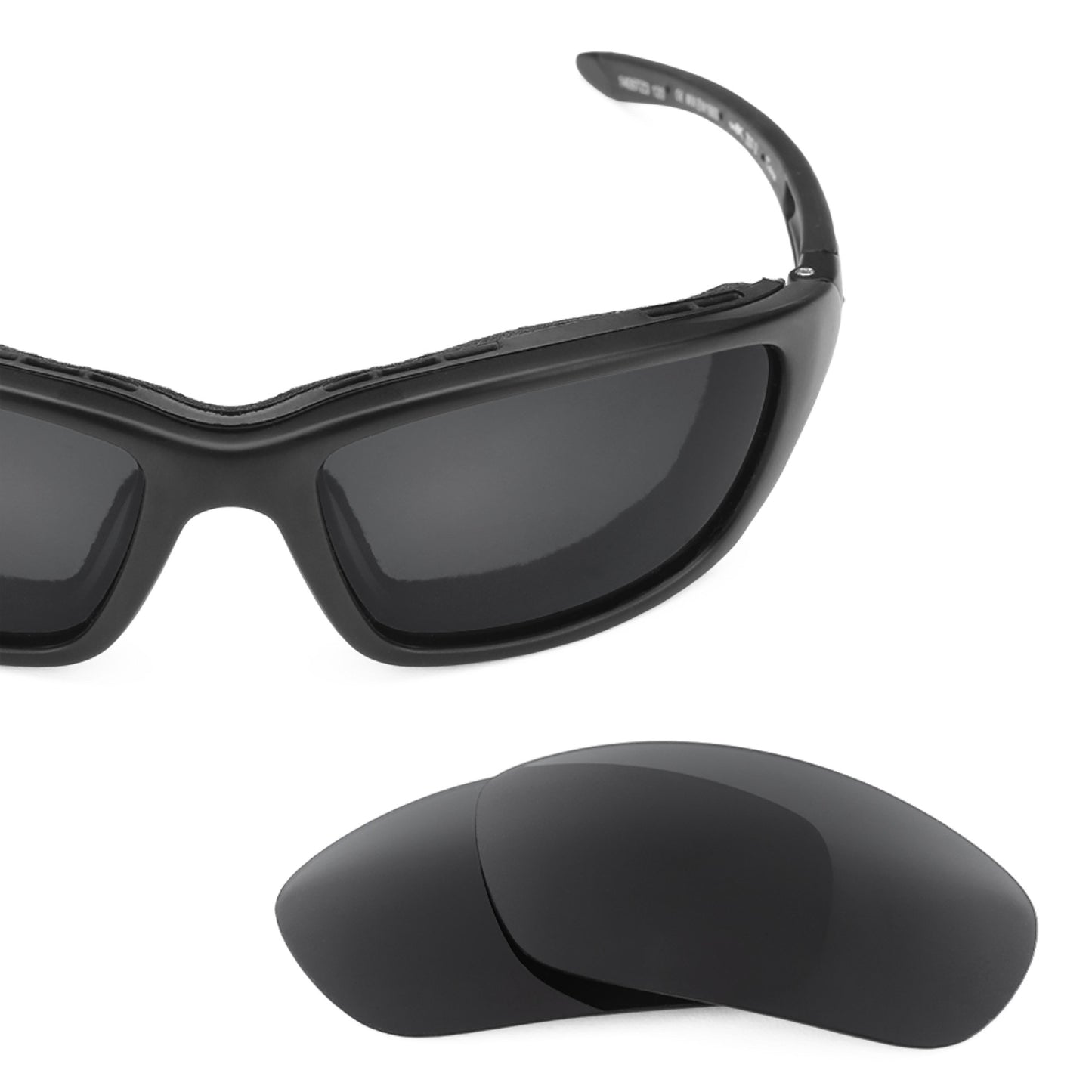 Revant replacement lenses for Wiley X Brick Non-Polarized Stealth Black