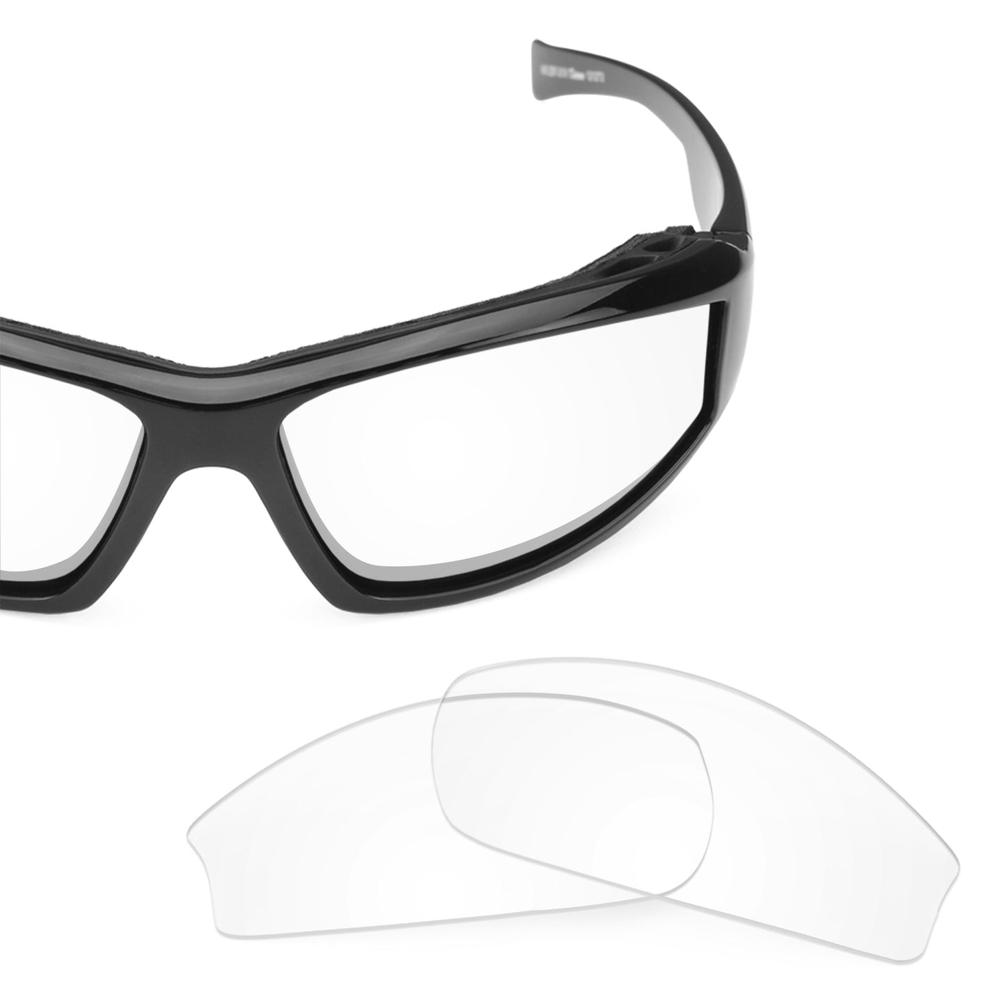 Revant replacement lenses for Wiley X Jake Non-Polarized Crystal Clear