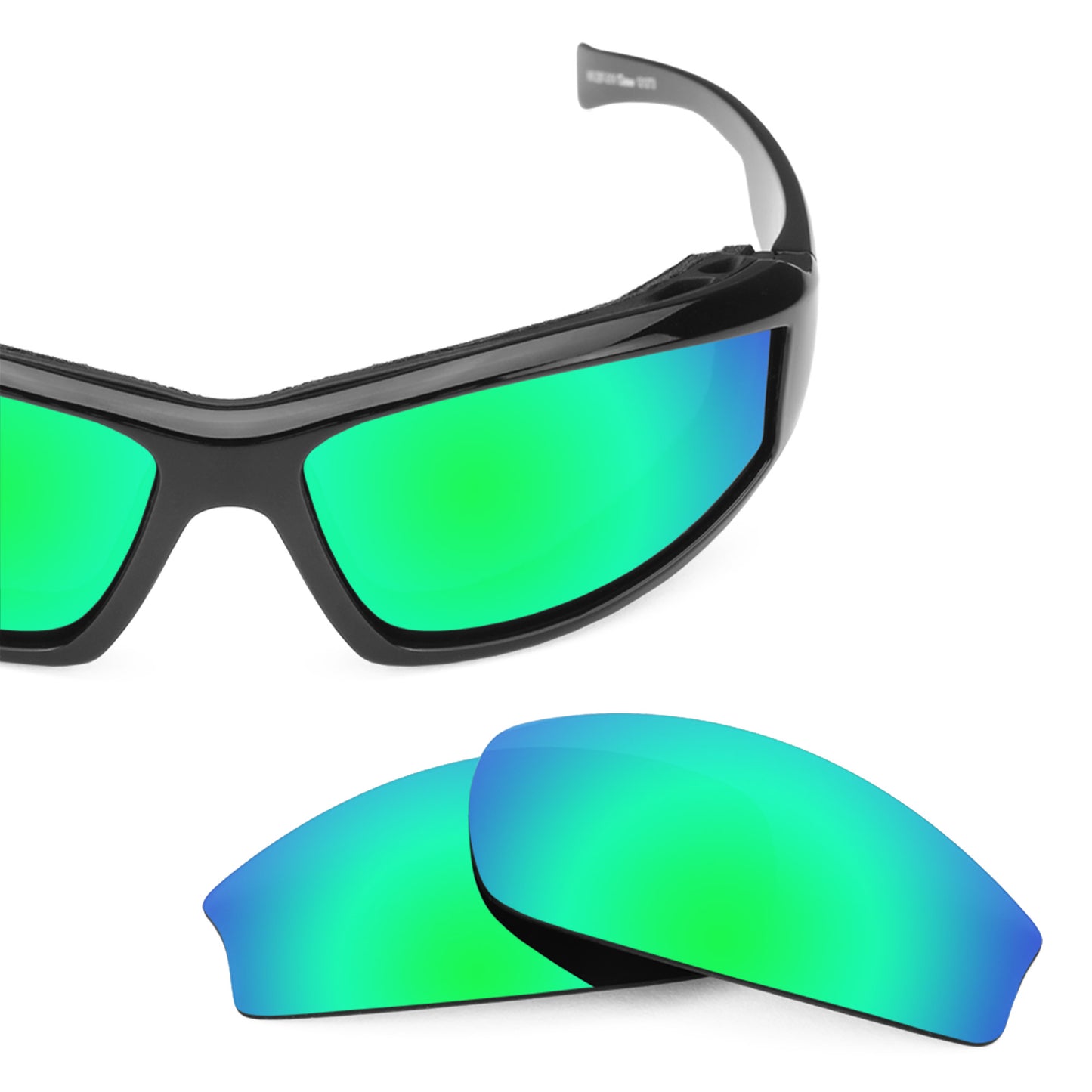 Revant replacement lenses for Wiley X Jake Non-Polarized Emerald Green