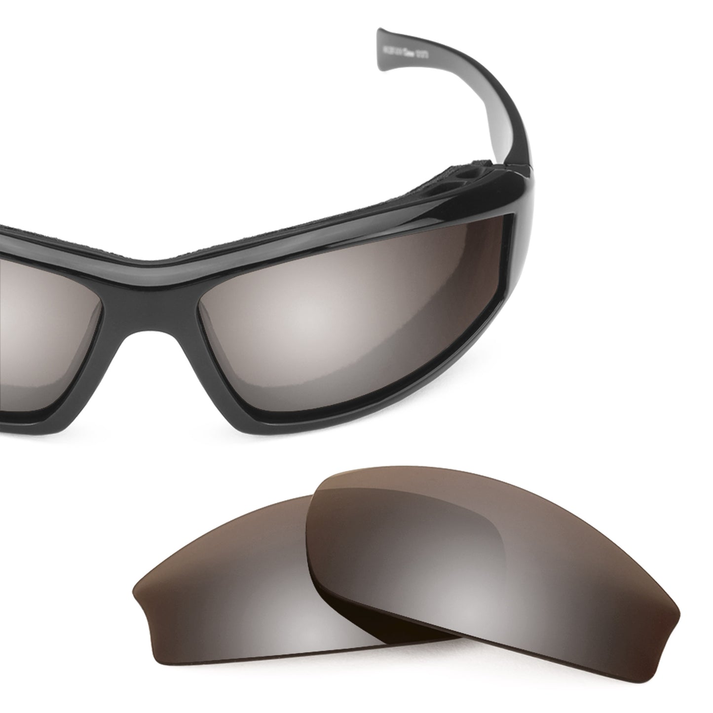 Revant replacement lenses for Wiley X Jake Polarized Flash Bronze