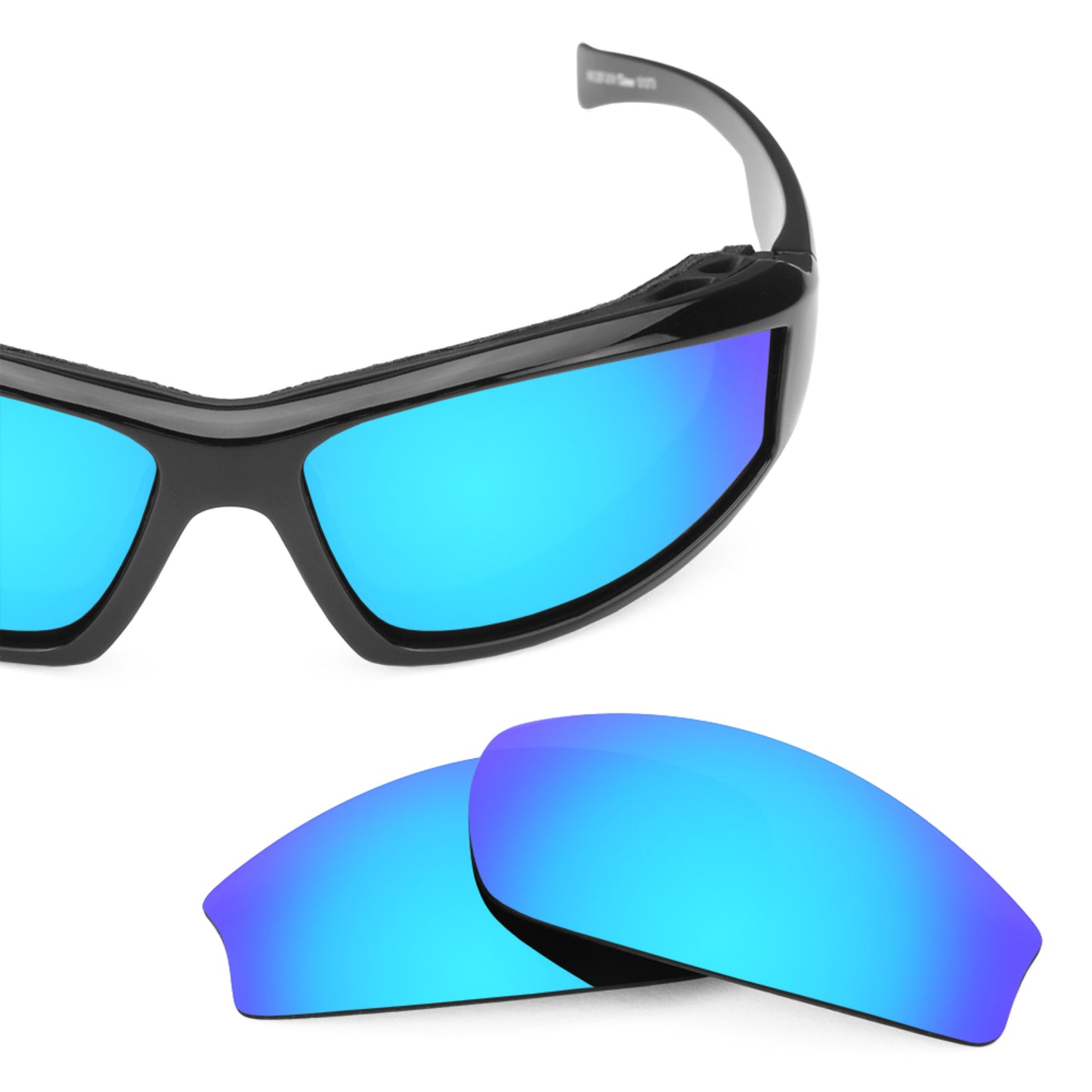 Revant replacement lenses for Wiley X Jake Elite Polarized Ice Blue