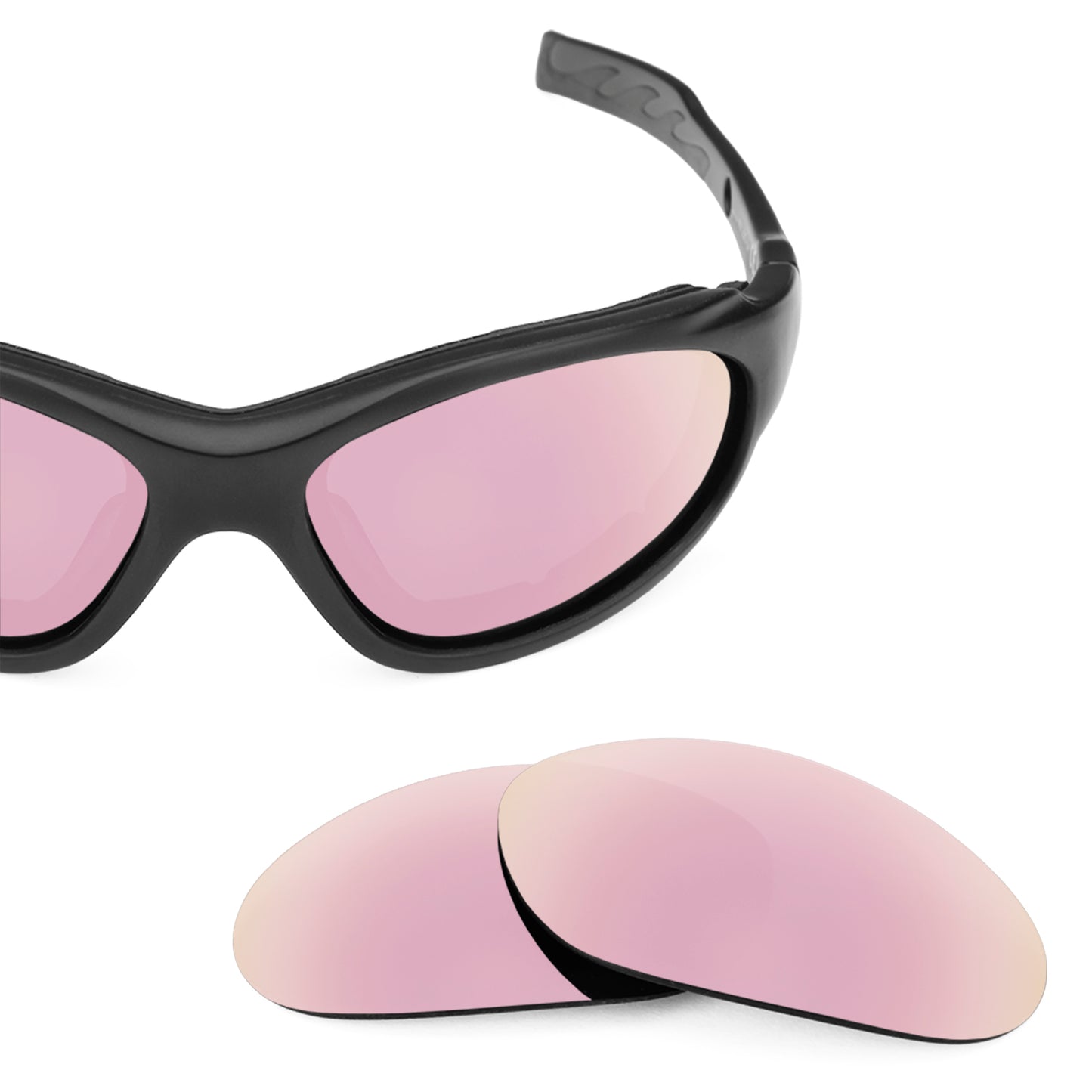 Revant replacement lenses for Wiley X XL-1 Advanced Non-Polarized Rose Gold