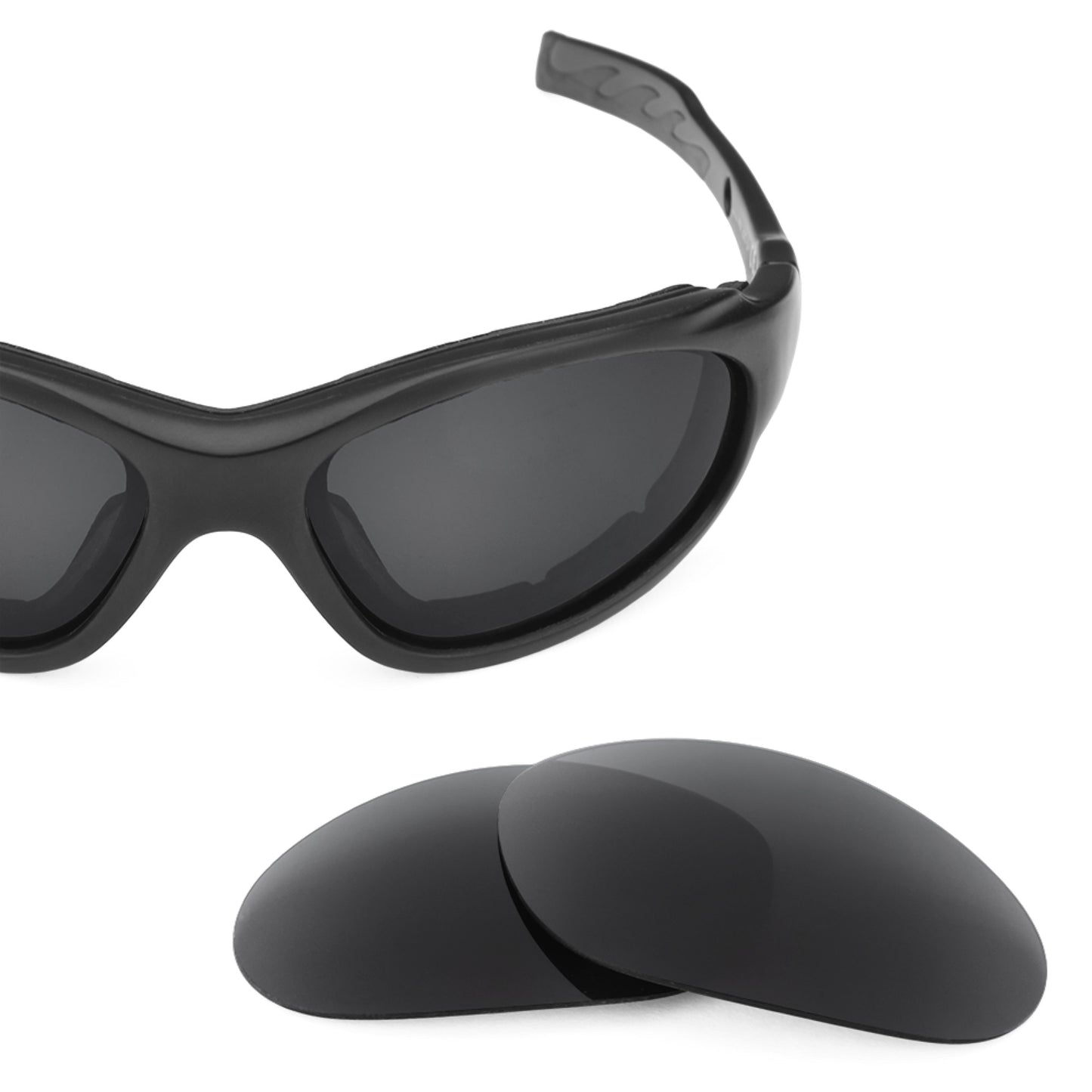 Revant replacement lenses for Wiley X XL-1 Advanced Polarized Stealth Black