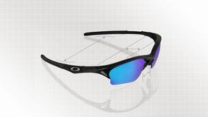 Oakley Asian Fit sunglasses with dimensions