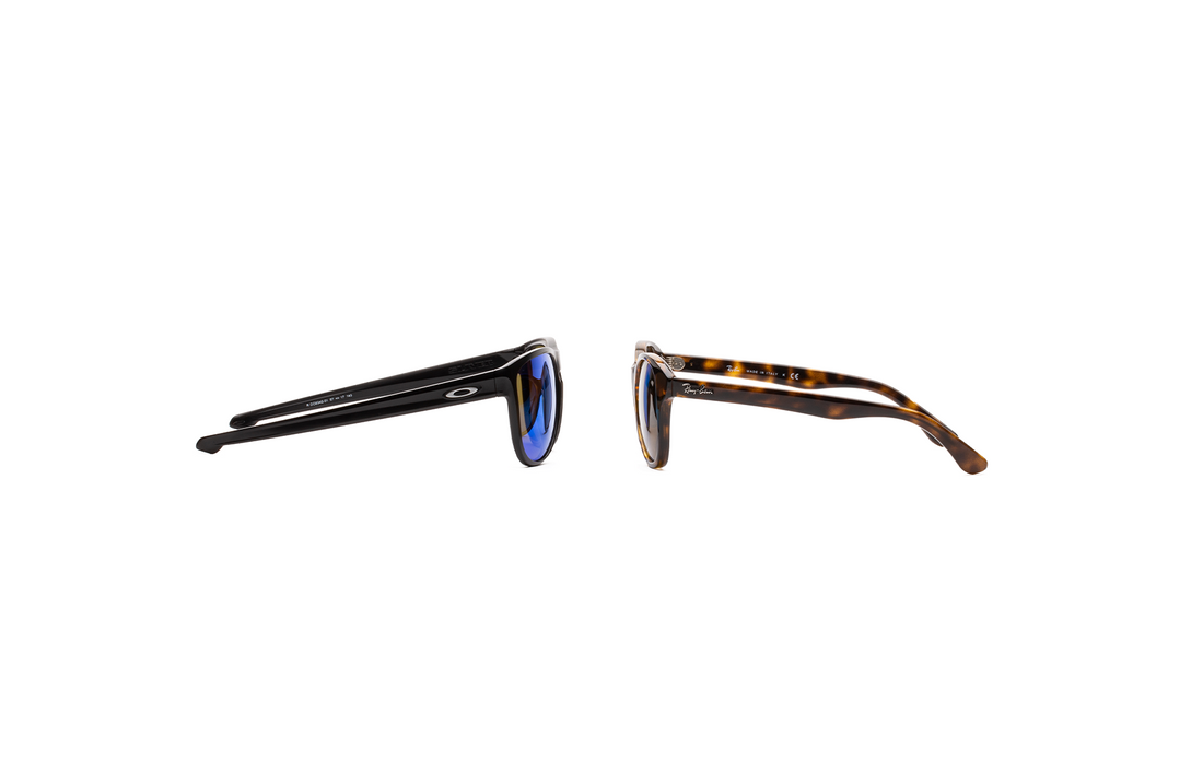 Ray-Ban vs Oakley vs Warby Parker sunglasses comparison chart