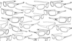 Sketch of various Oakley Fives Sunglasses