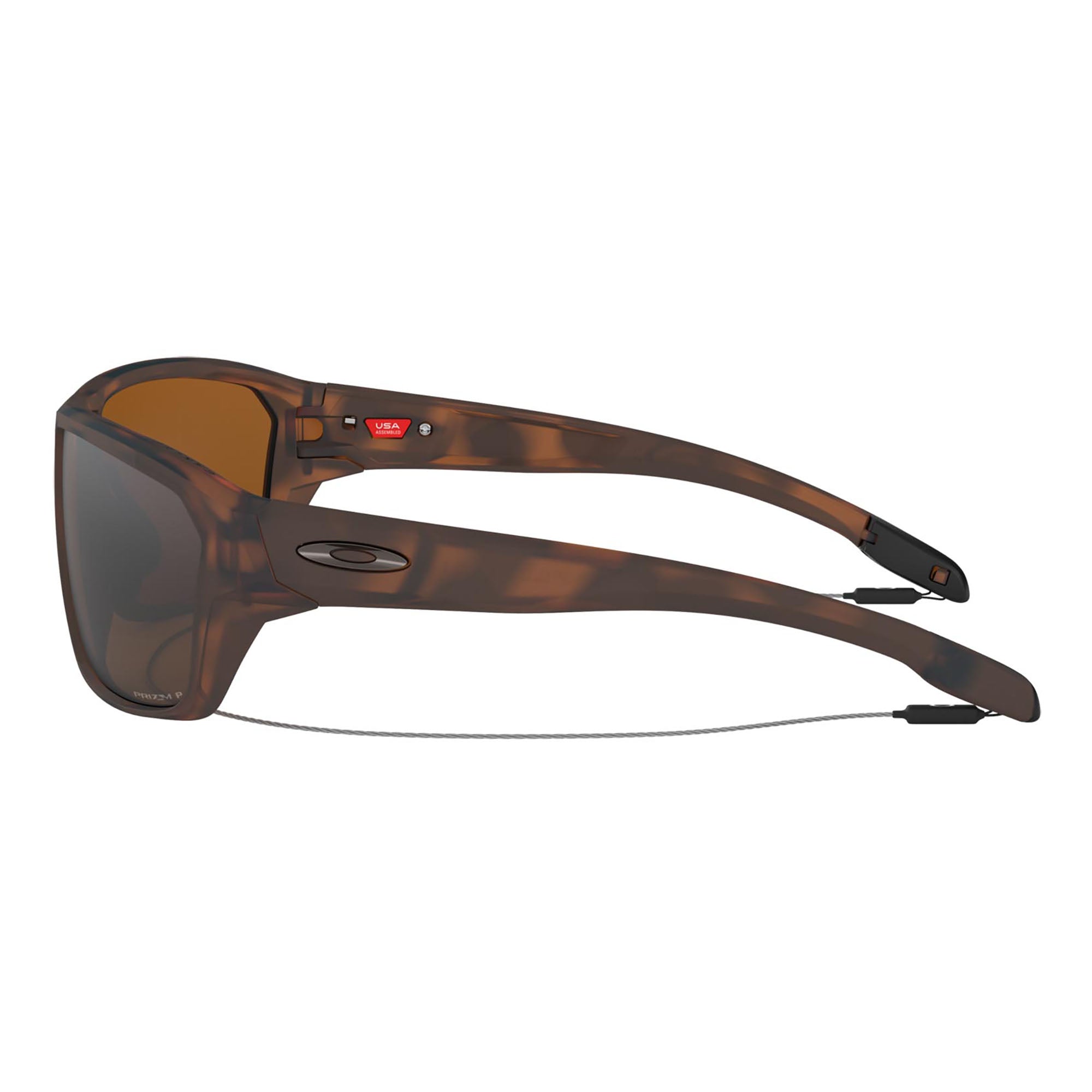 Oakley Split Shot Polarized Sunglasses - Matte Black Frame - Prizm Deep Water Lens