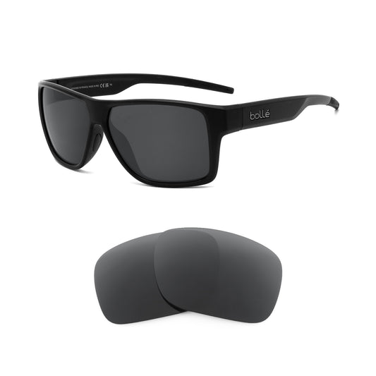 Bolle Temper sunglasses with replacement lenses