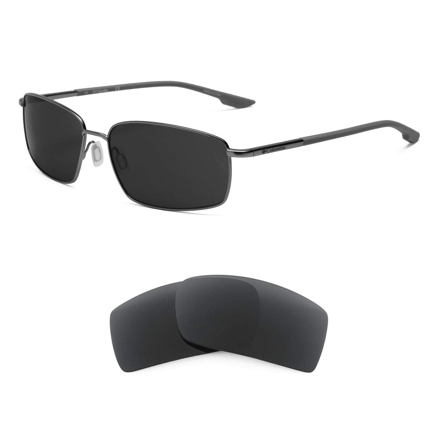 Columbia Pine Needle sunglasses with replacement lenses