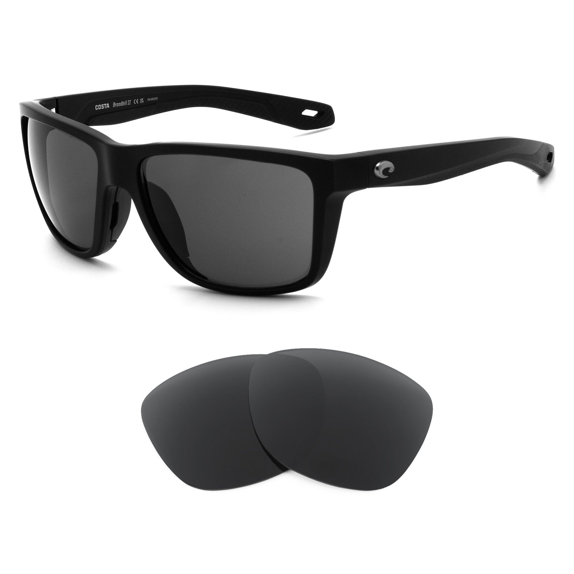 Costa Broadbill II Replacement Lenses by Revant Optics