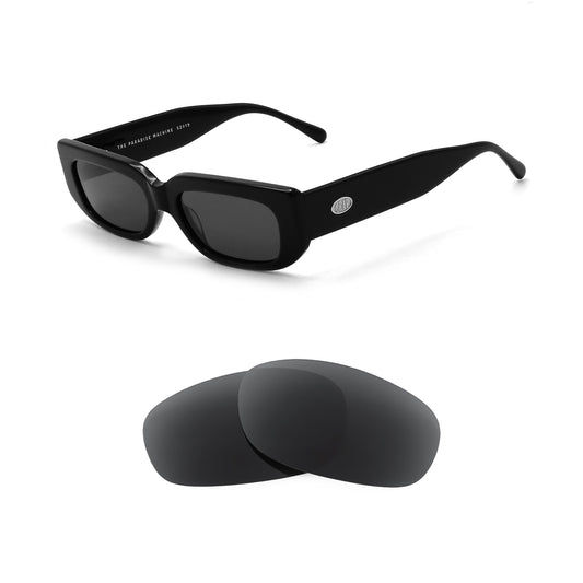 Crap Eyewear The Paradise Machine sunglasses with replacement lenses