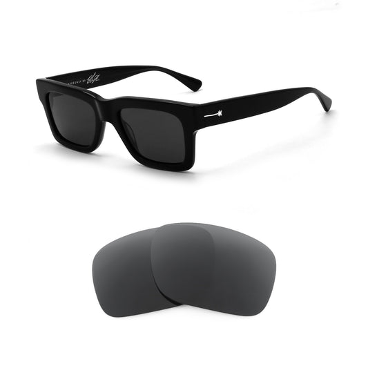 Crap Eyewear The Speedway sunglasses with replacement lenses