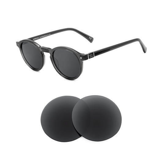 Madson Liverpool sunglasses with replacement lenses