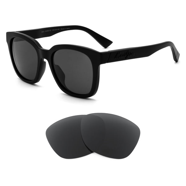 Maui Jim Honua MJ653 (Low Bridge Fit) Replacement Lenses by Revant
