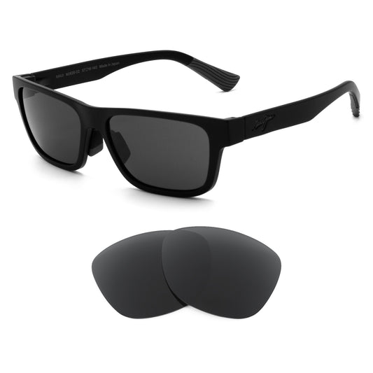 Maui Jim Keola MJ628 sunglasses with replacement lenses