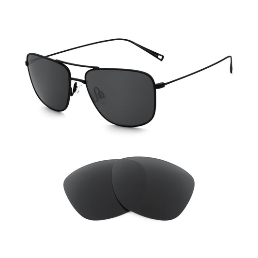 Maui Jim Mikioi MJ887 sunglasses with replacement lenses