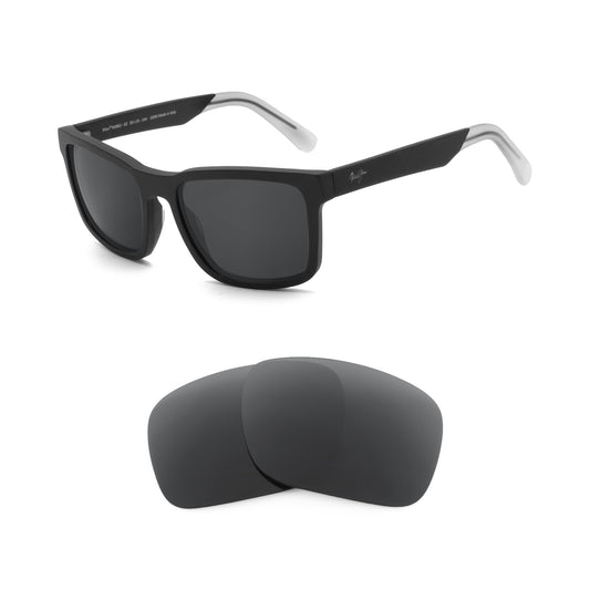 Maui Jim Stone Shack MJ862 sunglasses with replacement lenses