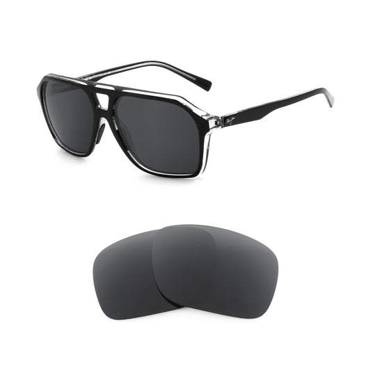 Maui Jim Wedges MJ880 sunglasses with replacement lenses
