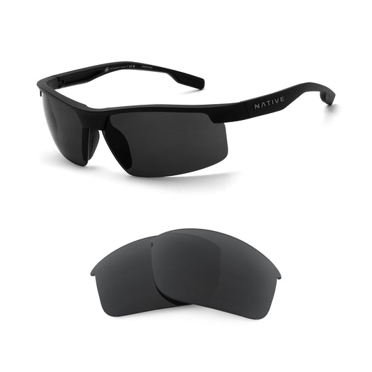 Native Ridge Runner Crest sunglasses with replacement lenses